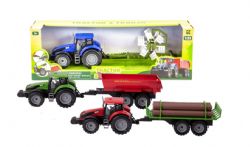 *25 TRACTEUR ET REMORQUE À L'ÉCHELLE 1:32 - 48 CM (19